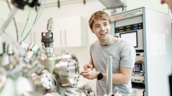 Students learning in the Science facilities at the UNSW Kensington campus