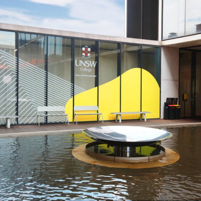 UNSW College L5 Courtyard and Water Fountain UNSW College L5 Courtyard and Water Fountain