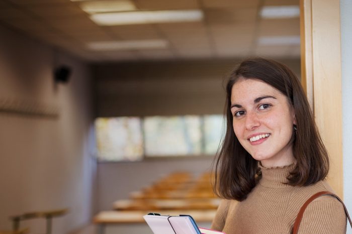 Female university student Female university student