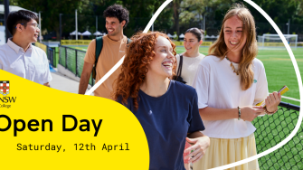 UNSW College Open Day 2025 UNSW College Open Day 2025 banner