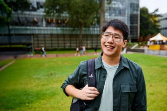 UNSW College student on main campus