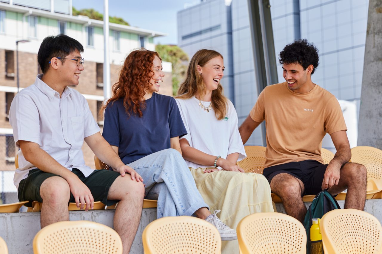 UNSW College students on campus