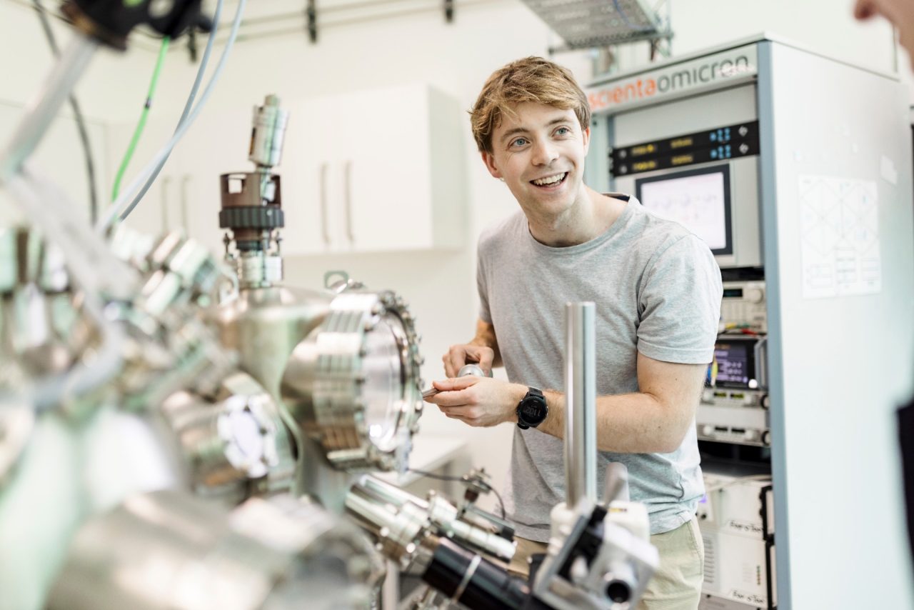 Students learning in the Science facilities at the UNSW Kensington campus